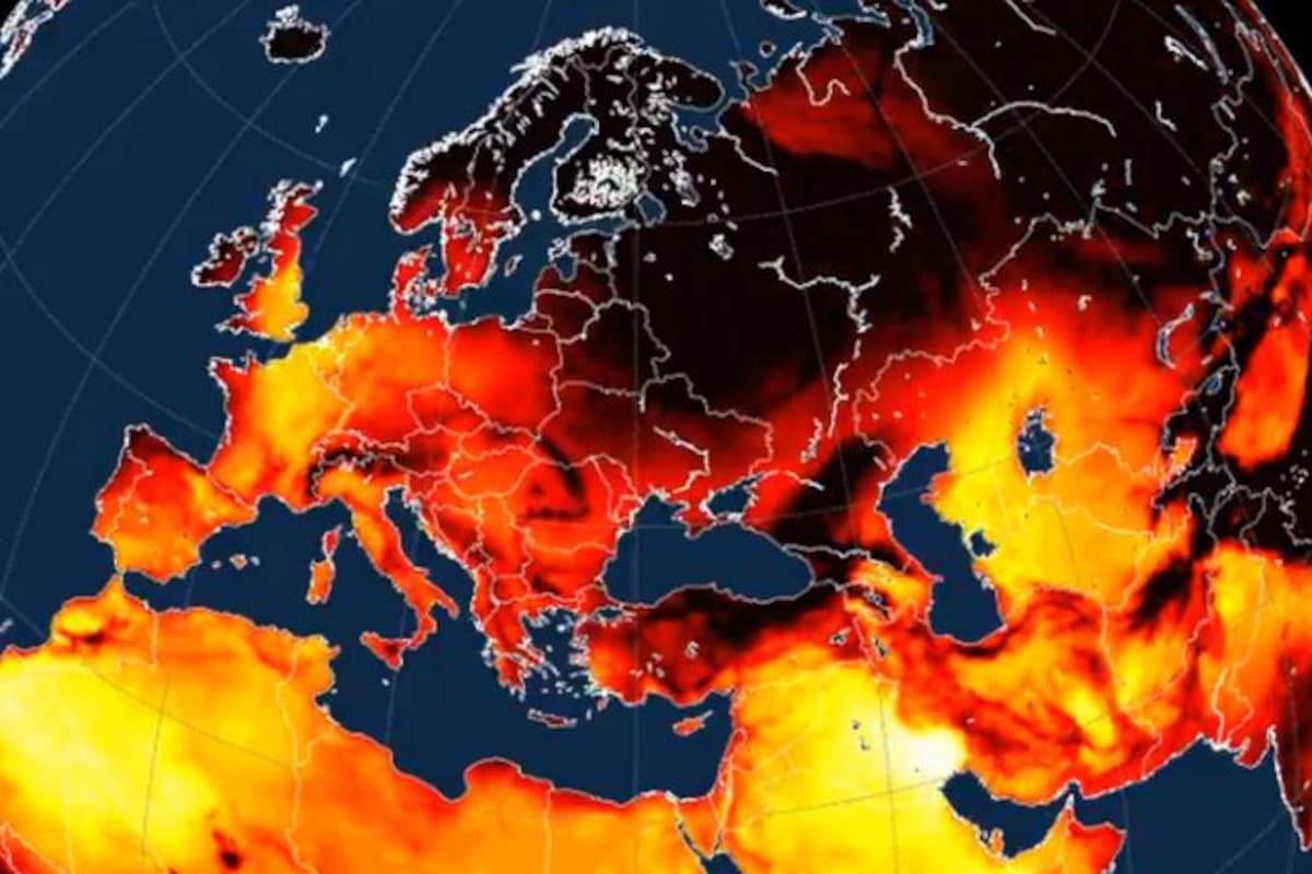 Una ola de calor sin precedentes afecta gran parte del oeste de Europa.