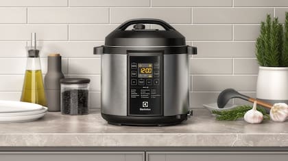 Una olla a presión Electrolux PCC20