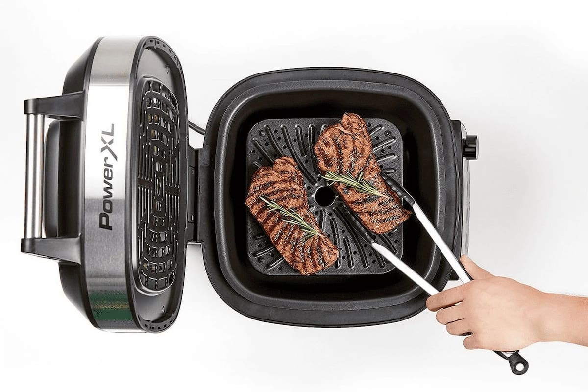 Una olla multicocción 12 en 1 de PowerXL; entre otras cosas puede freír con aire o con aceite