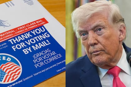 Una orden ejecutiva de Donald Trump comunicó cambios sobre el voto por correo en las elecciones de Estados Unidos