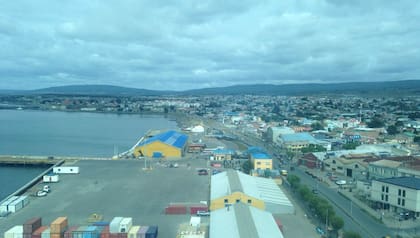 Una panorámica de Punta Arenas, desde su edificio más alto