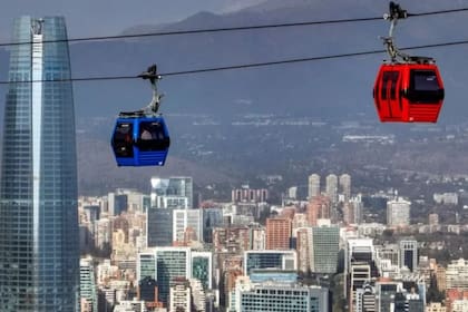 Una panorámica de Santiago de Chile
