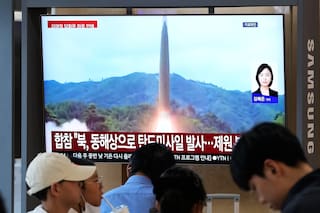 Corea del Norte prueba un misil balístico en medio de tensión con Surcorea por minas fronterizas