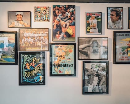 Una pared de Volver rinde tributo a glorias del deporte argentino