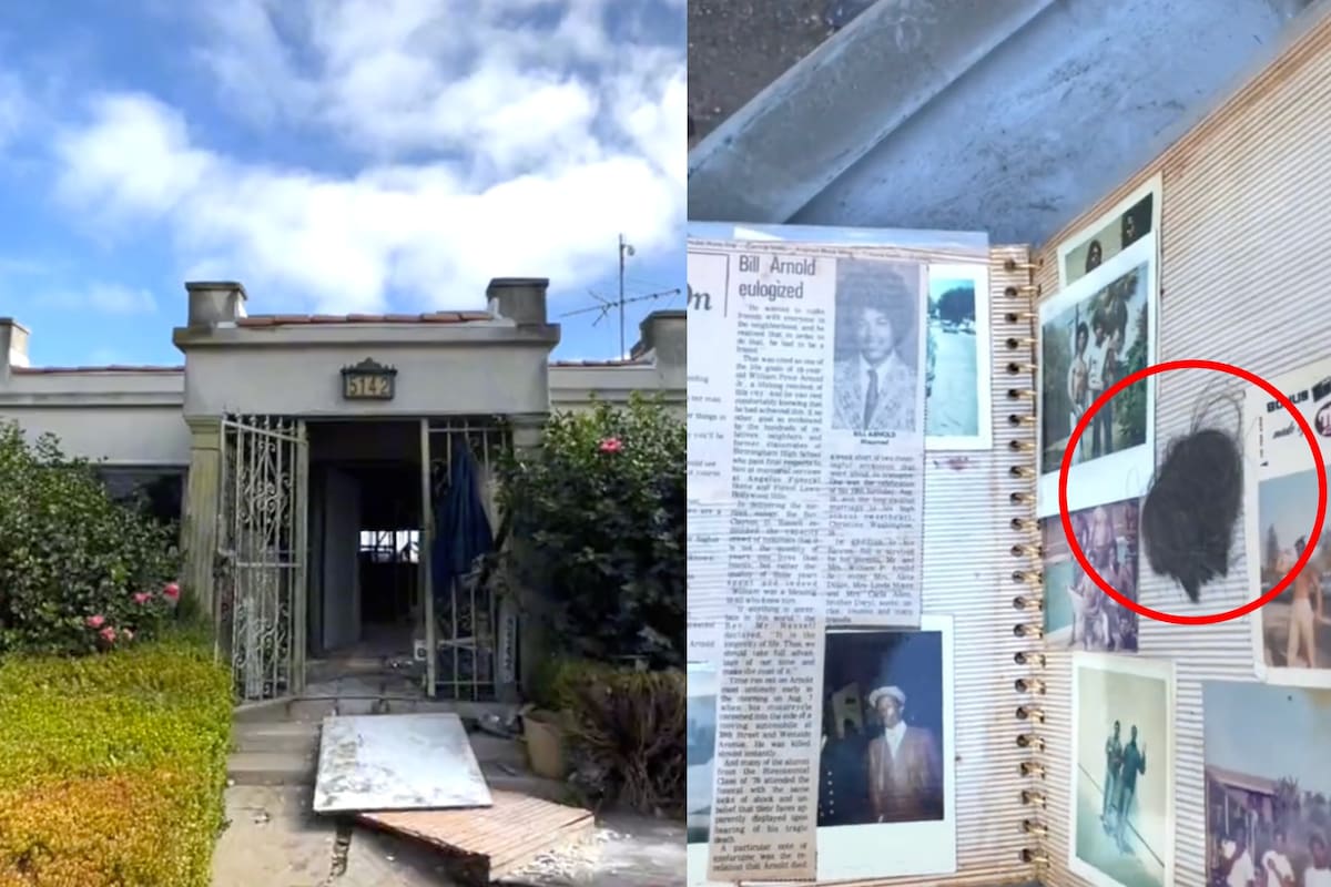 Una pareja compró una casa sin pensar que se encontraría con el "tesoro" de un presunto delincuente