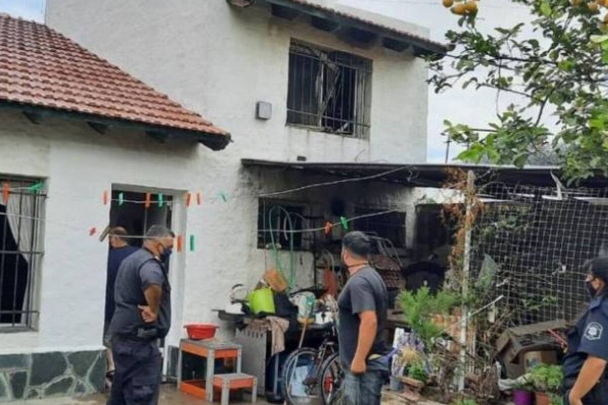 Una pareja de Bahía Blanca prendió el fuego para hacer un asado y su vivienda comenzó a incendiarse por el desgaste en el tiraje de la parilla