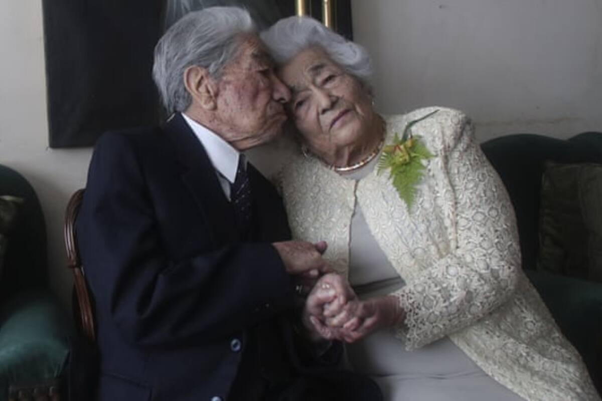 Una pareja de ecuatorianos se casaron hace 79 años y se convirtieron en la más longeva del mundo