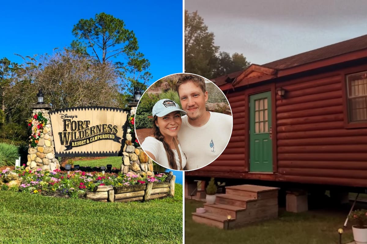 Una pareja de Florida compró una cabaña que fue parte de un resort de Disney; la trasformaron en su hogar