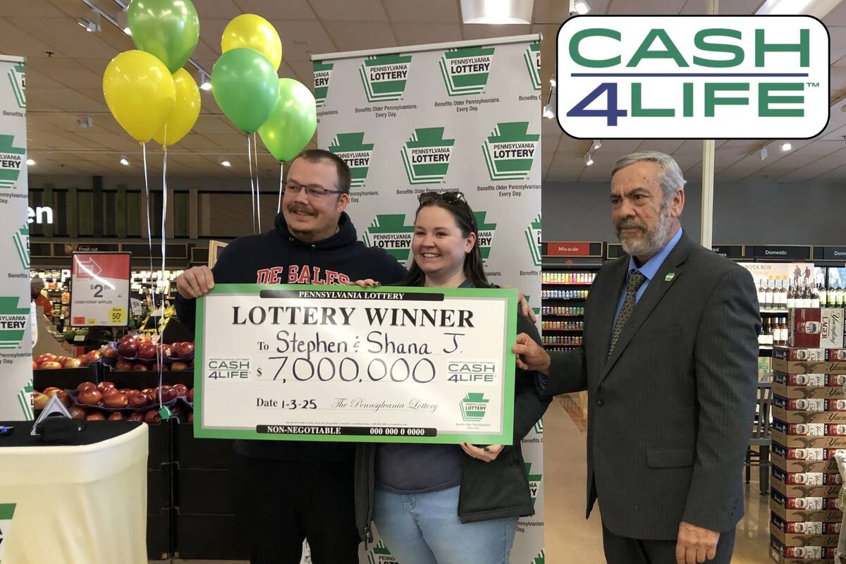 Una pareja del condado de Monroe ganó US$7 millones en Cash4Life (Cash4Life)