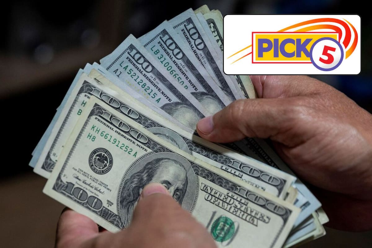 Una pareja ganó dos veces la lotería al jugar a Pick 5