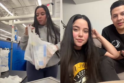 Una pareja latina mostró en TikTok cuánto puede producir un día completo trabajando con Walmart Spark