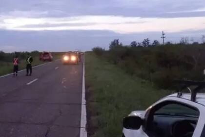 Una pareja murió en la ruta 12 tras una sucesión de hechos trágicos