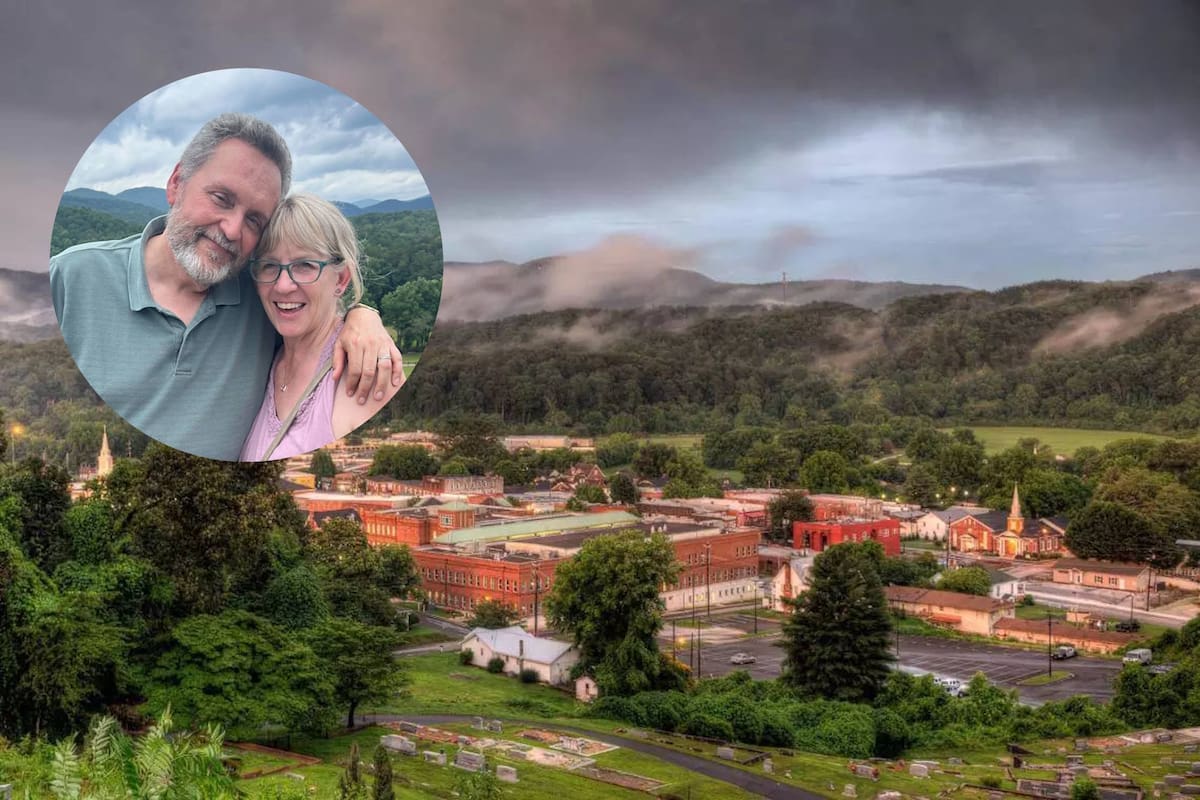 Una pareja originaria de Texas dio un giro drástico en su vida y encontró refugio en las montañas de Georgia