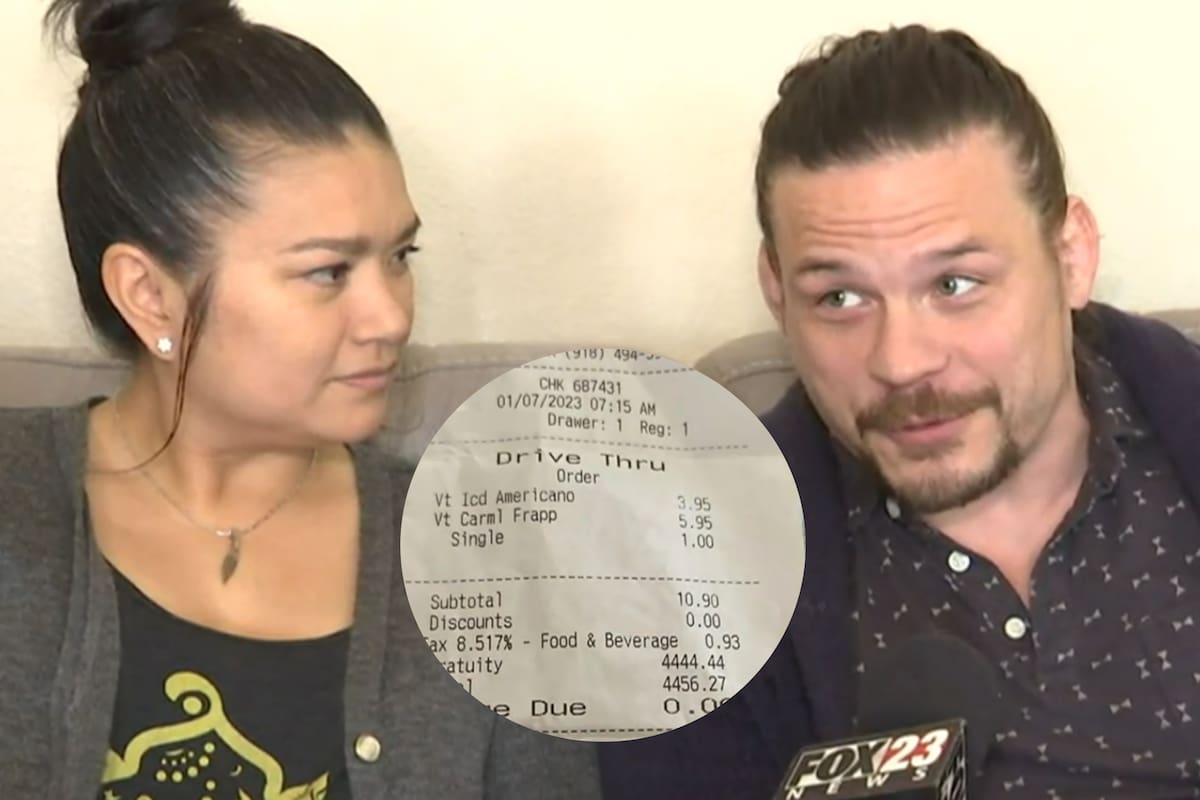 Una pareja que vive en EE.UU. se dio cuenta de que una reconocida cadena de cafeterías le cobró US$4456,27 por dos cafés