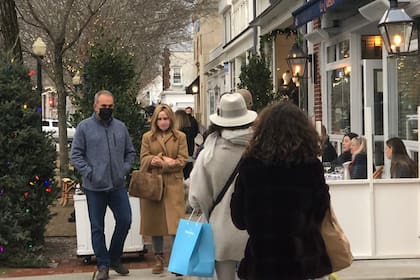 Una parte considerable de veraneantes pudientes decidió quedarse en los Hamptons