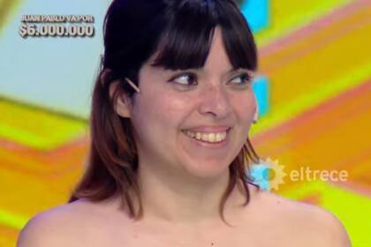 Una participante de Los 8 escalones dejó boquiabierto a Guido Kaczka al revelar la importante deuda que tiene que pagar (Foto: Captura eltrece)