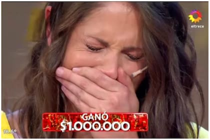 Una participante ganó el millón en los 8 escalones, pero terminó accidentada (Foto: Captura de video)