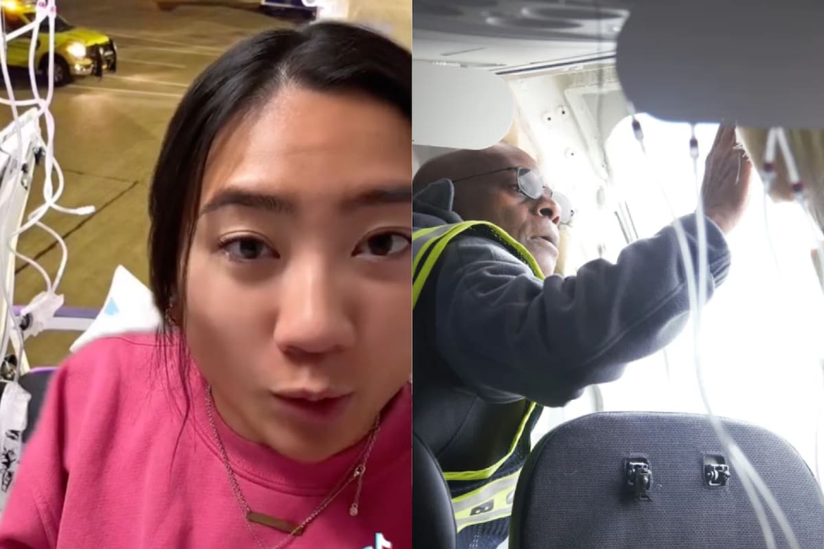 Una pasajera compartió su experiencia a bordo del avión siniestrado de Alaska Airlines