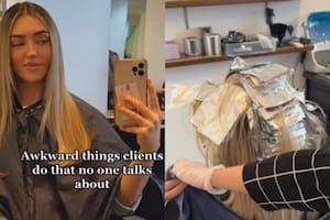 Una peluquera reveló las actitudes incómodas que suelen hacer sus clientes