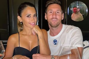 Una persona que aguardaba a la salida de un restaurante de Miami para sacarse una foto con Messi y Antonela recibió una fuerte golpiza
