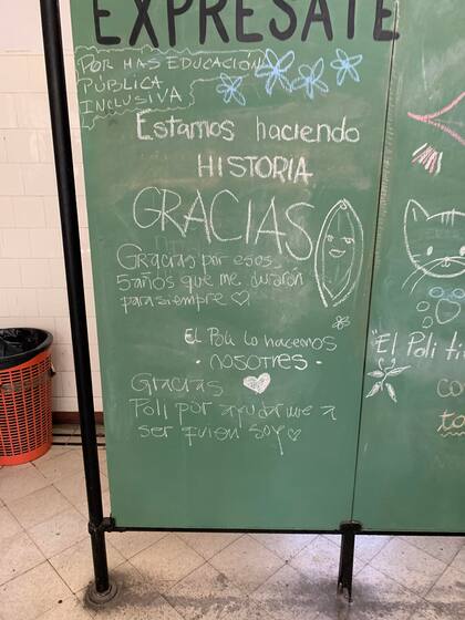 Una pizarra para reflejar emociones.