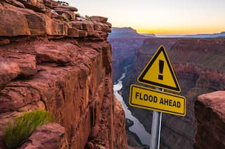 Cómo sucedió la inundación repentina en el Gran Cañón