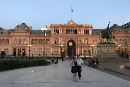 Una postal porteña.
