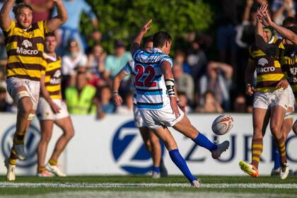 Otra postal de la final entre SIC y Belgrano, en 2019, el último partido del rugby amateur en la Argentina