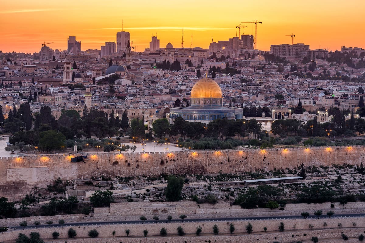 Una postal de Israel.