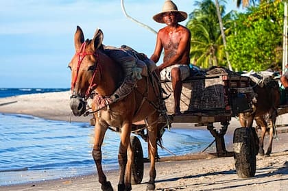Una postal de la isla.