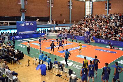 Una postal de la gran final de la Liga 21/22, entre Ciudad y UPCN de San Juan