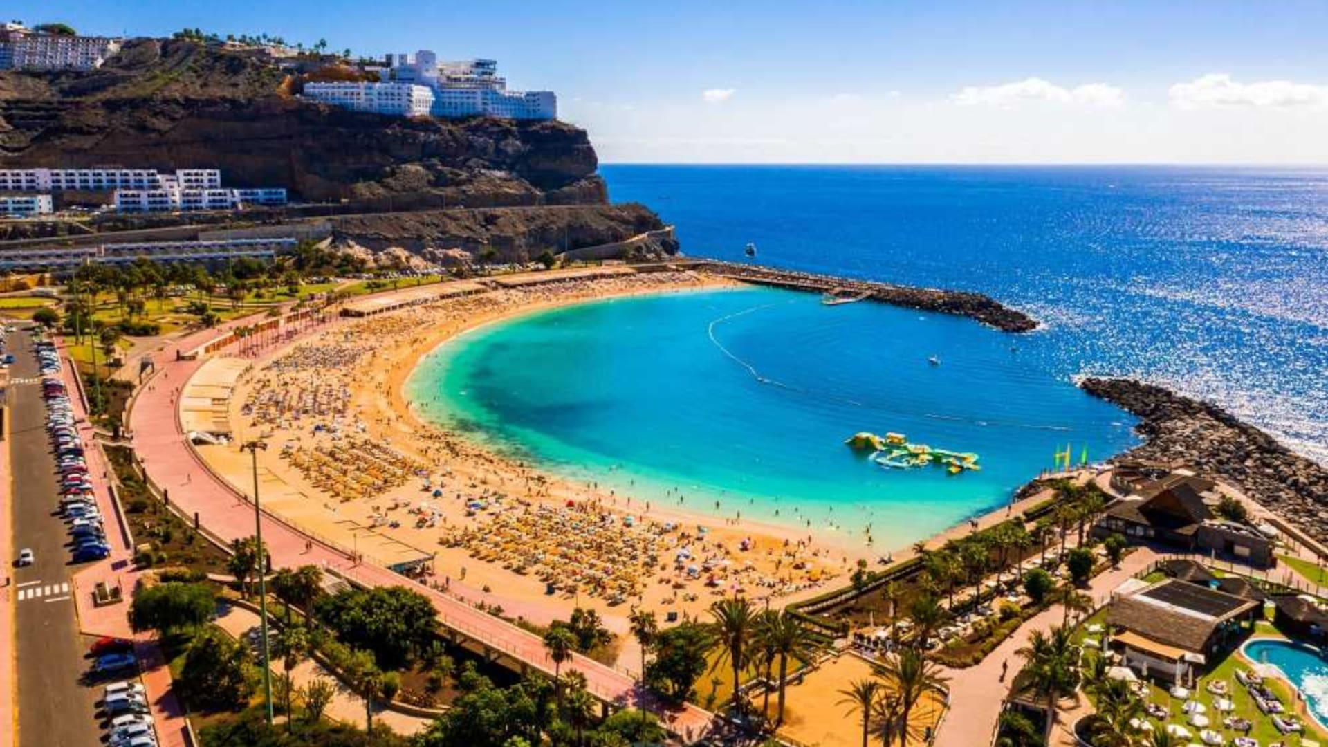 Una postal de las Islas Canarias.