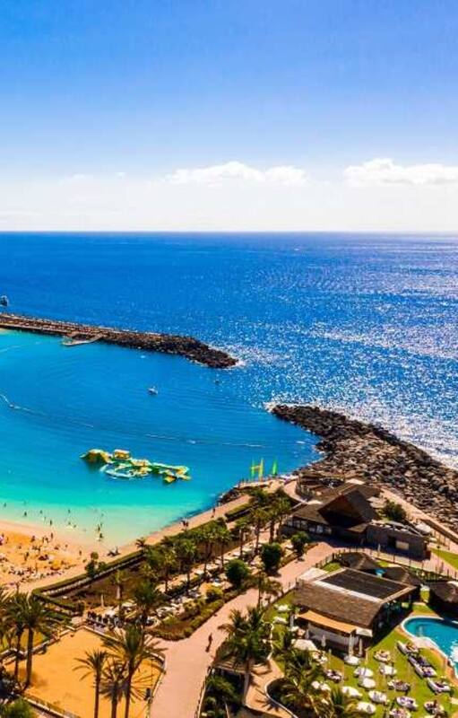 Una postal de las Islas Canarias.