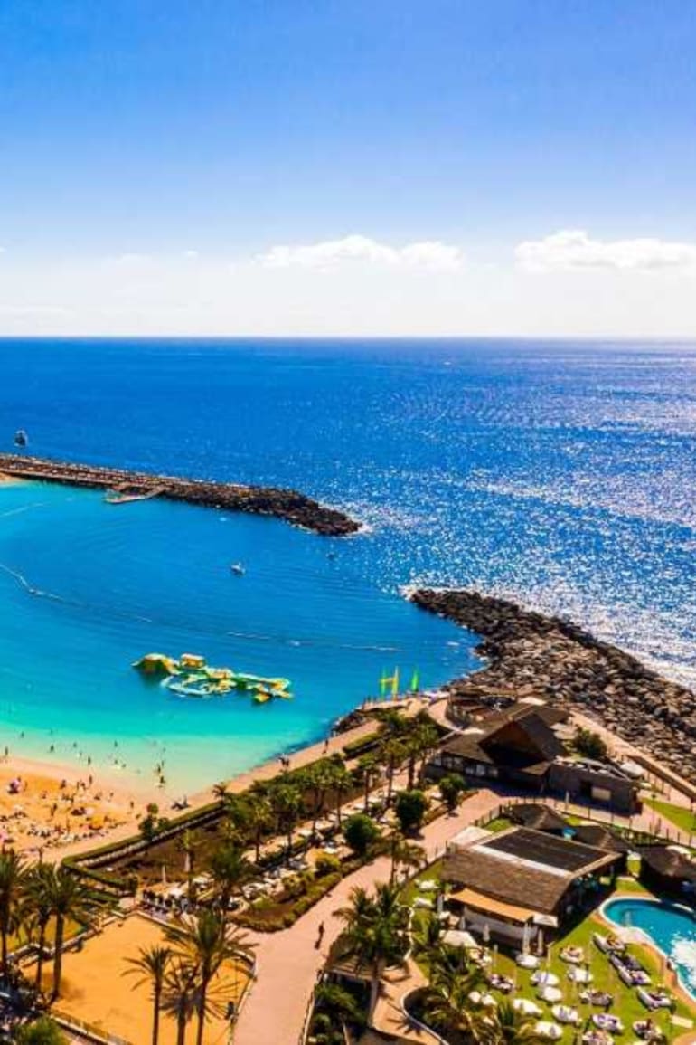 Una postal de las Islas Canarias.