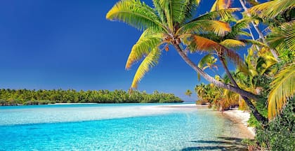 Una postal de las Islas Cook