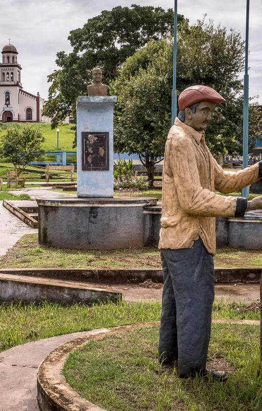 Una postal de lo que queda de Fordlandia, el proyecto de Ford para producir su propio caucho