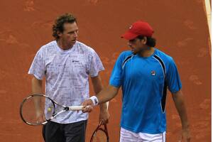 Del tenis al padel: la exhibición con Nalbandian y Schwank como protagonistas