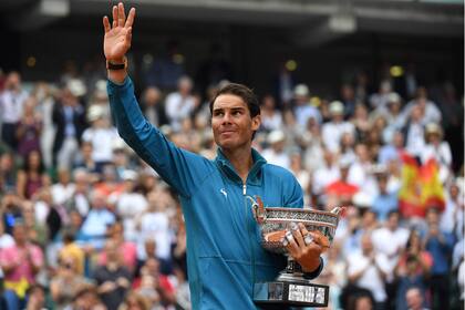 Una postal de siempre: Nadal, campeón del abierto francés