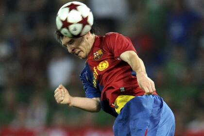 Una postal del tiempo: el gol de Messi a Manchester United para ganar la Champions 2009