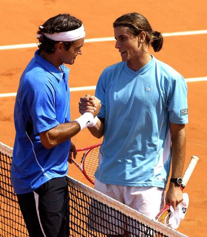 Una postal para toda la vida: el saludo final con Roger en Roland Garros 2006