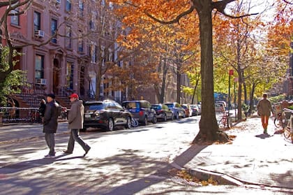 Una postal típica de las calles de Nueva York.