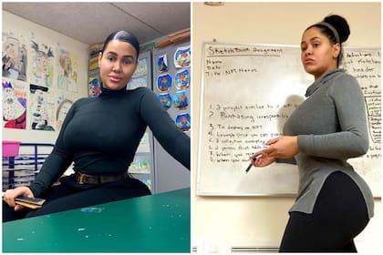 Una profesora de Nueva Jersey ha sido criticada por padres de familia debido a su forma de vestir