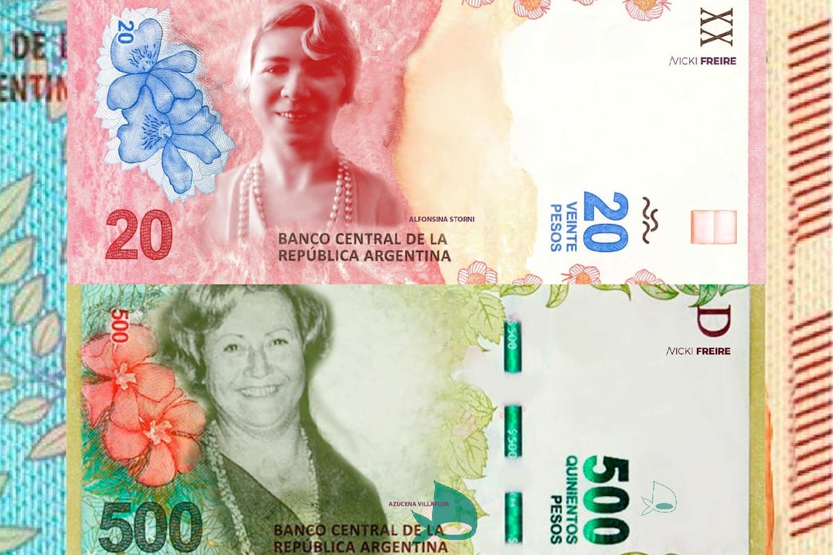 Una propuesta de billetes feministas