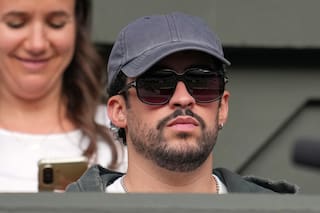 Una propuesta de matrimonio y Bad Bunny roban atención al debut de Djokovic en Wimbledon
