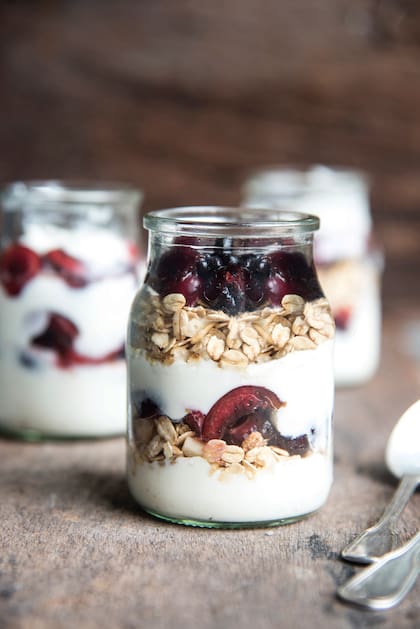 Una propuesta saludable para servir un postre rico y fácil de preparar.