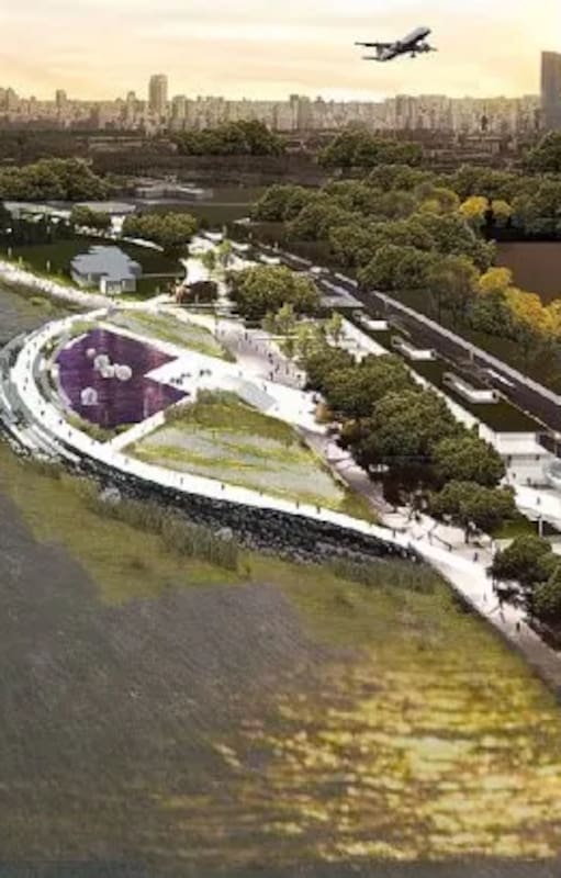 Una proyección de cómo se verá el Distrito Joven cuando se finalice