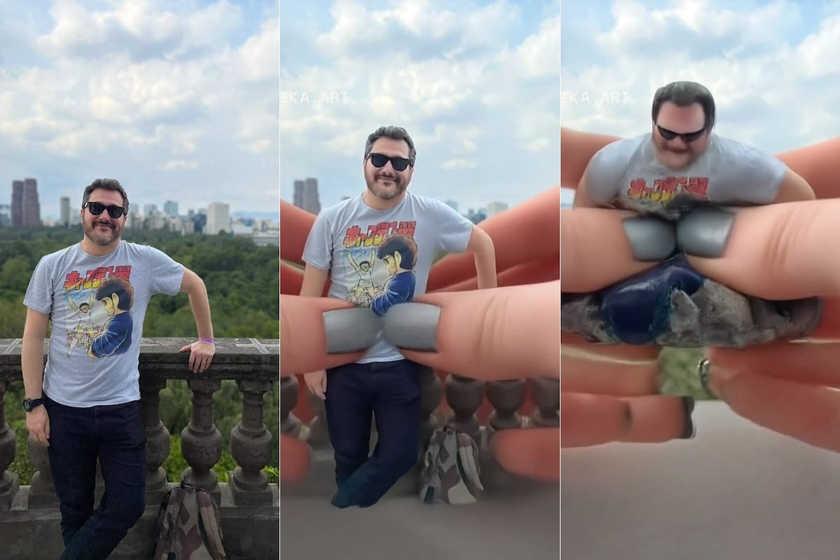 Una prueba con el efecto "plastilina" de Pika 1.5