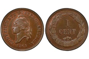 El centavo de dólar de los Estados Confederados de América que en realidad vale US$150.000