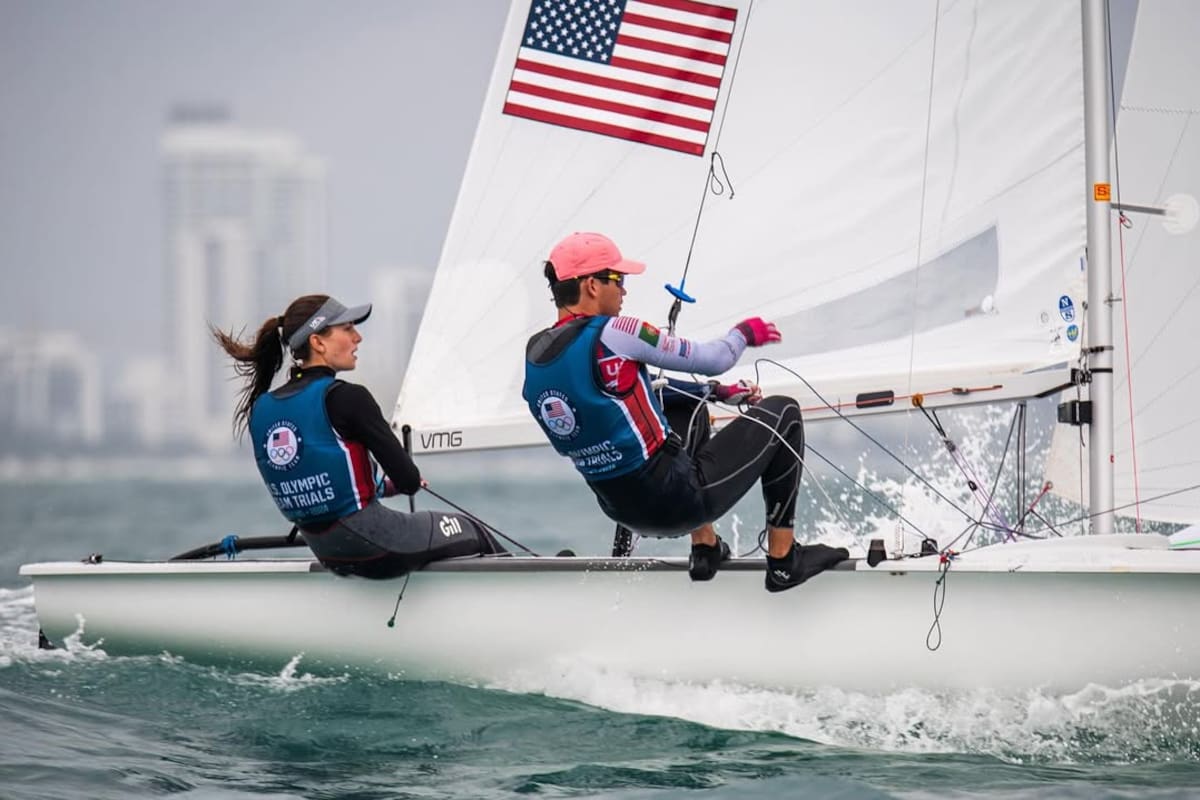 Una regata del Miami Yatch Club