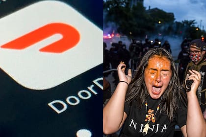 Una repartidora de DoorDash puso gas pimienta en la orden de un cliente, el hecho quedó registrado en video (imagen ilustrativa)